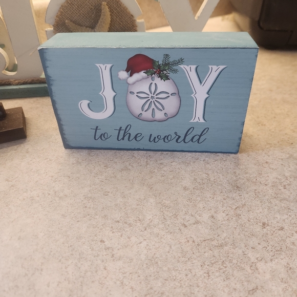 11 Pc Coastal Christmas Home Accent Set - Blue and White - Picture 8 of 16